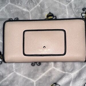 Kate Spade Beige and Black Wallet